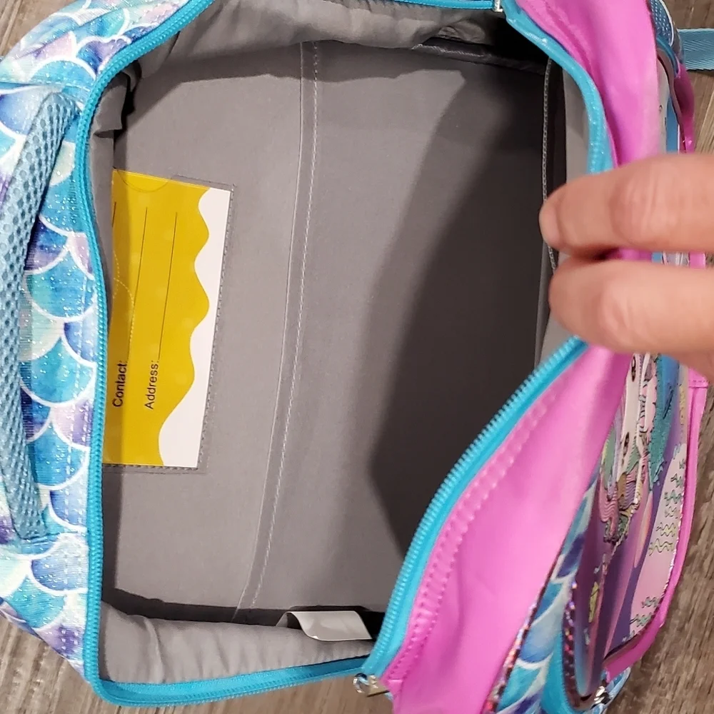 Mermaid Glitter Backpack/Bookbag